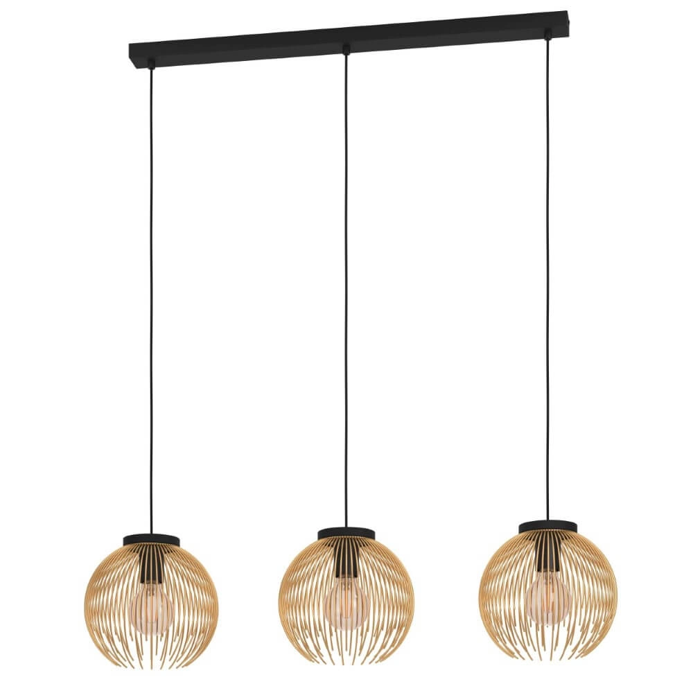Lampe de salle à manger dorée Venezuela