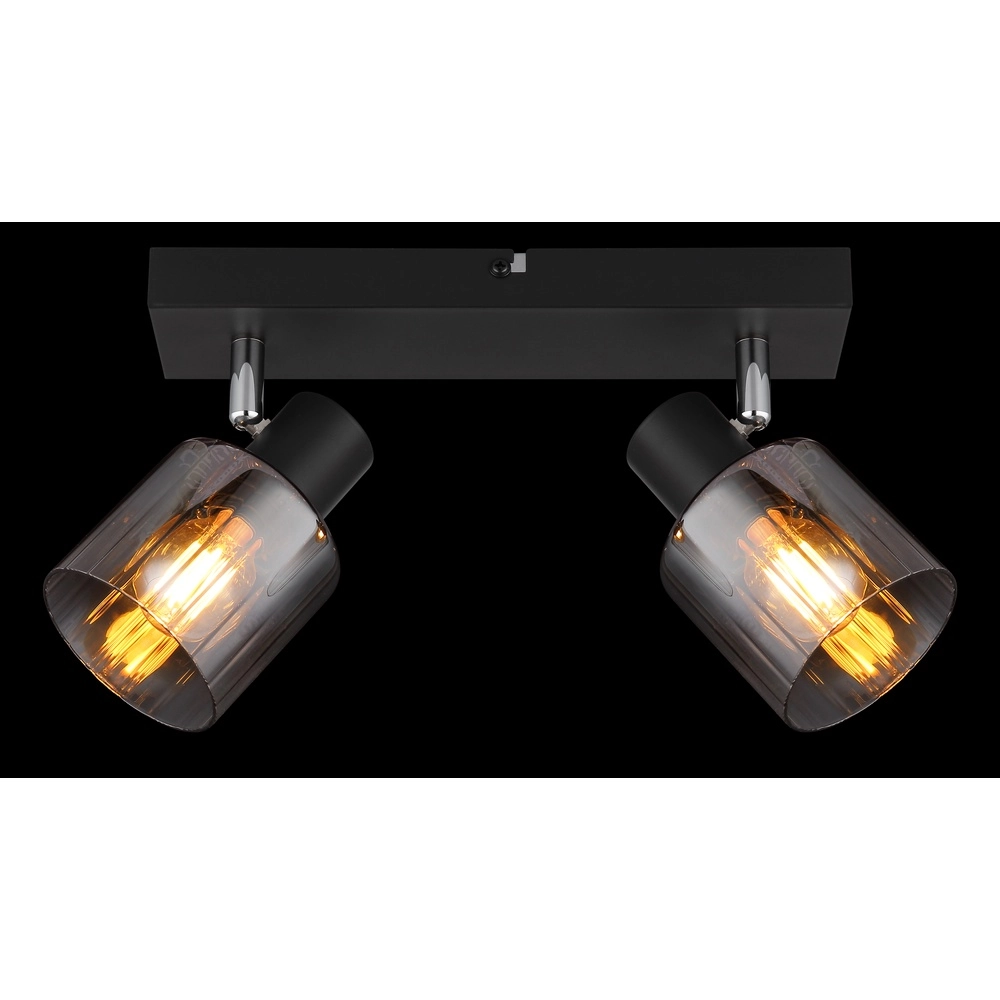 Lampe de plafond Jack 2-noir clair Globo 9007371516834
