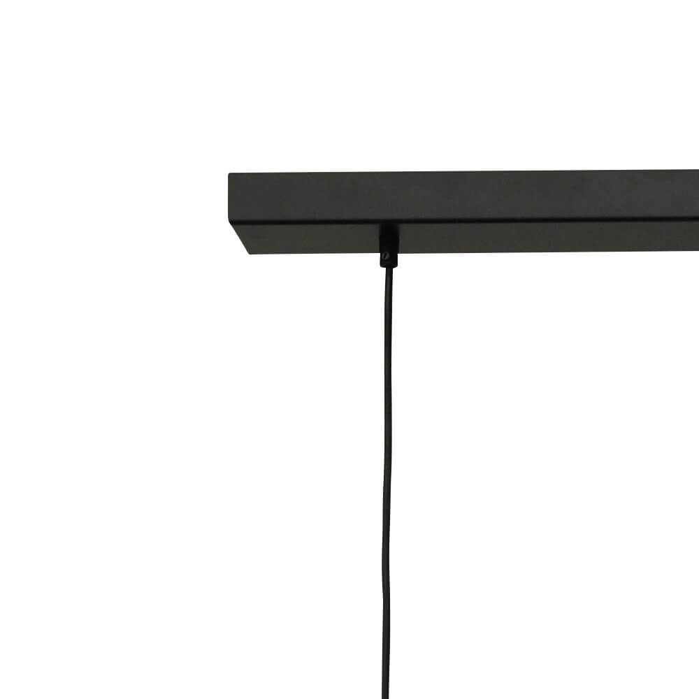 Lampe suspendue Lazise 5x Ø 20cm noir Masterlight 8718121303505