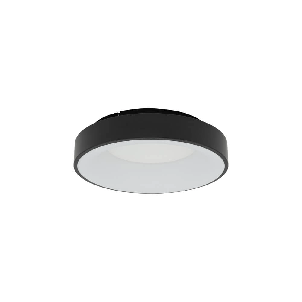 Plafonnier rond Nikki Round noir Ø 38cm Plafonnier rond Nikki Round noir Ø 38cm