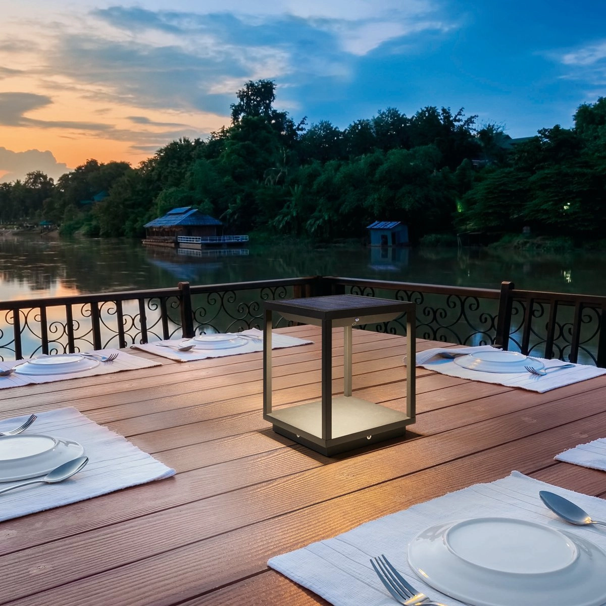 Lampe de jardin LED Finmotion Vitrine avec Capteur de crépuscule Franssen 8435258618752