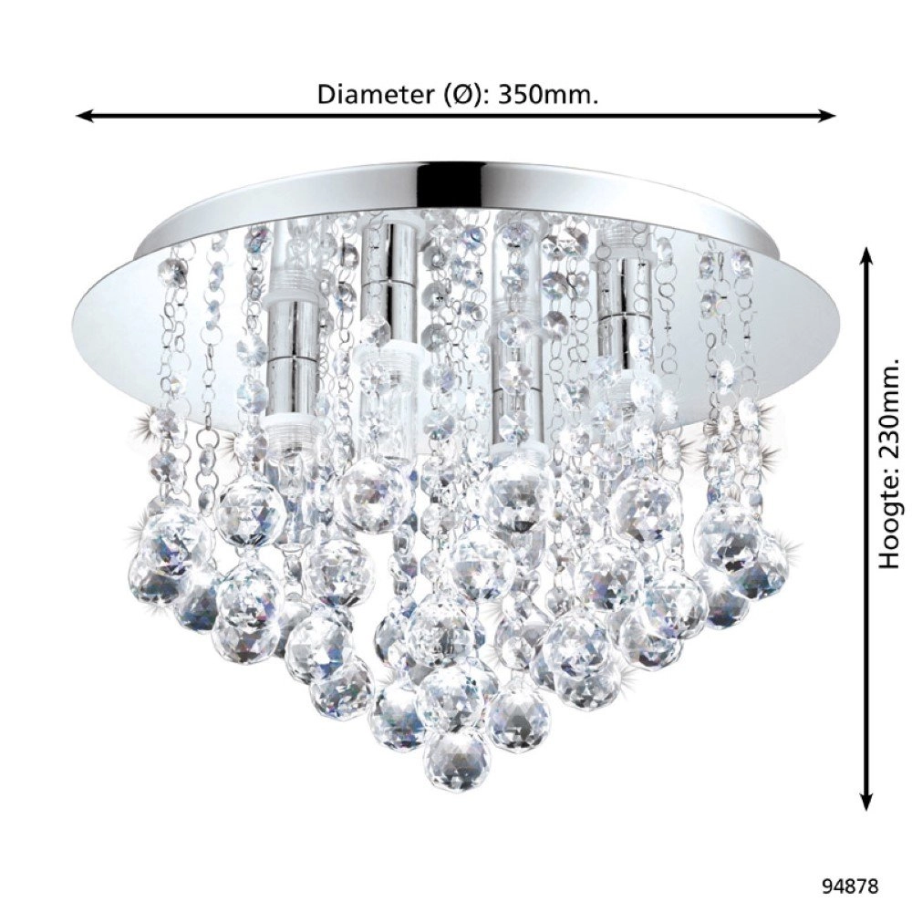 LED plafonnier Almonte Eglo 9002759948788