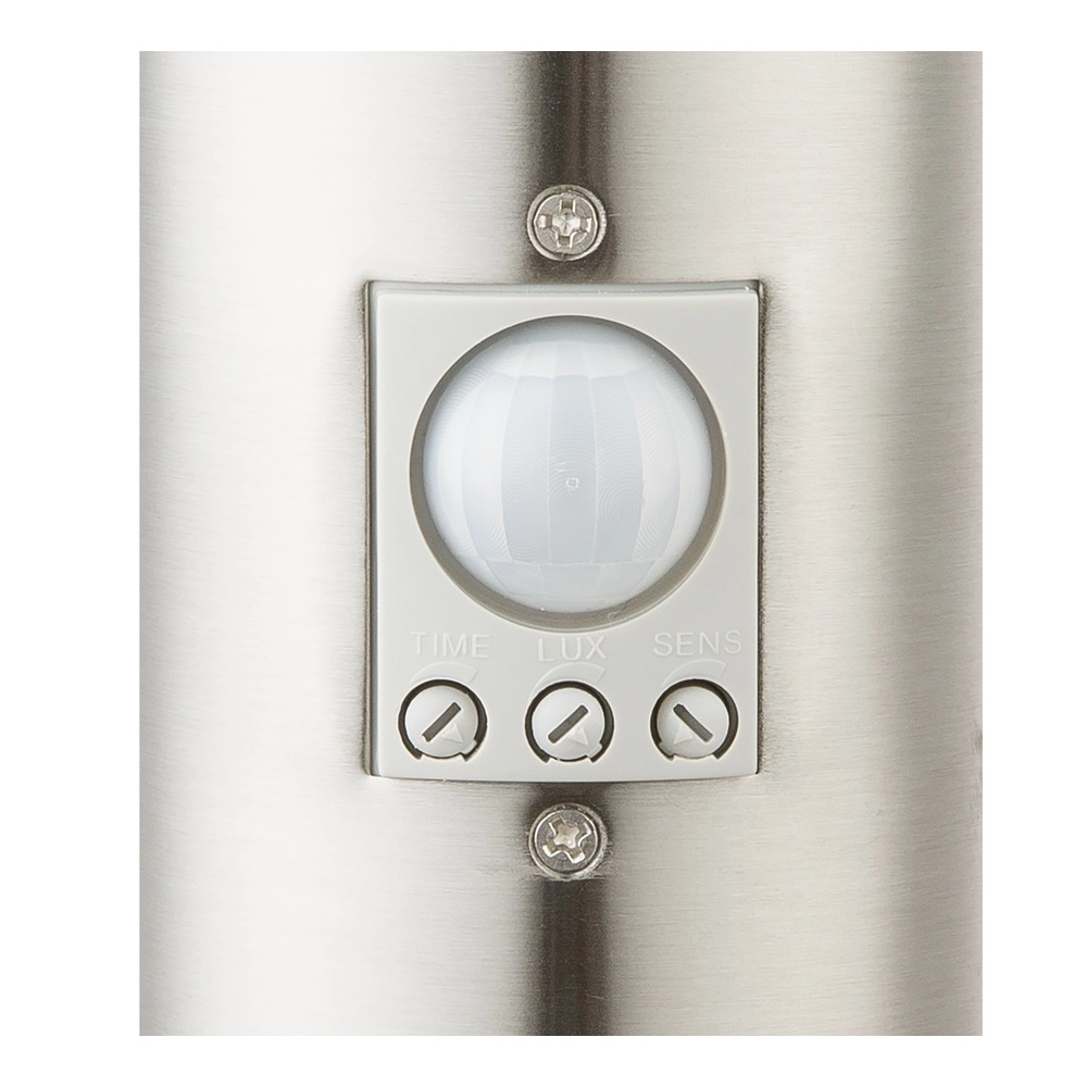 Lampe de jardin Boston Led Acier inoxydable avec blanc et capteur Globo 9007371311972
