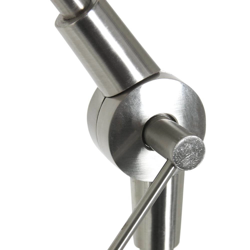 Lampadaire Prestige Chic métal avec abat-jour bleu clair Steinhauer 8712746175332