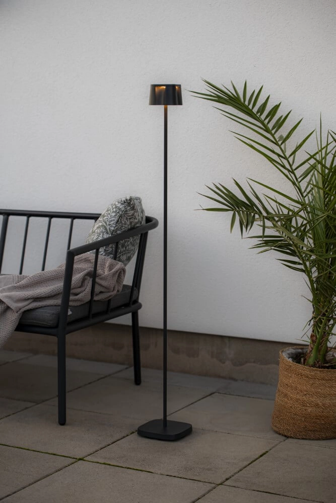 Lampadaire noir Nice pour l'extérieur KonstSmide 7318307831757