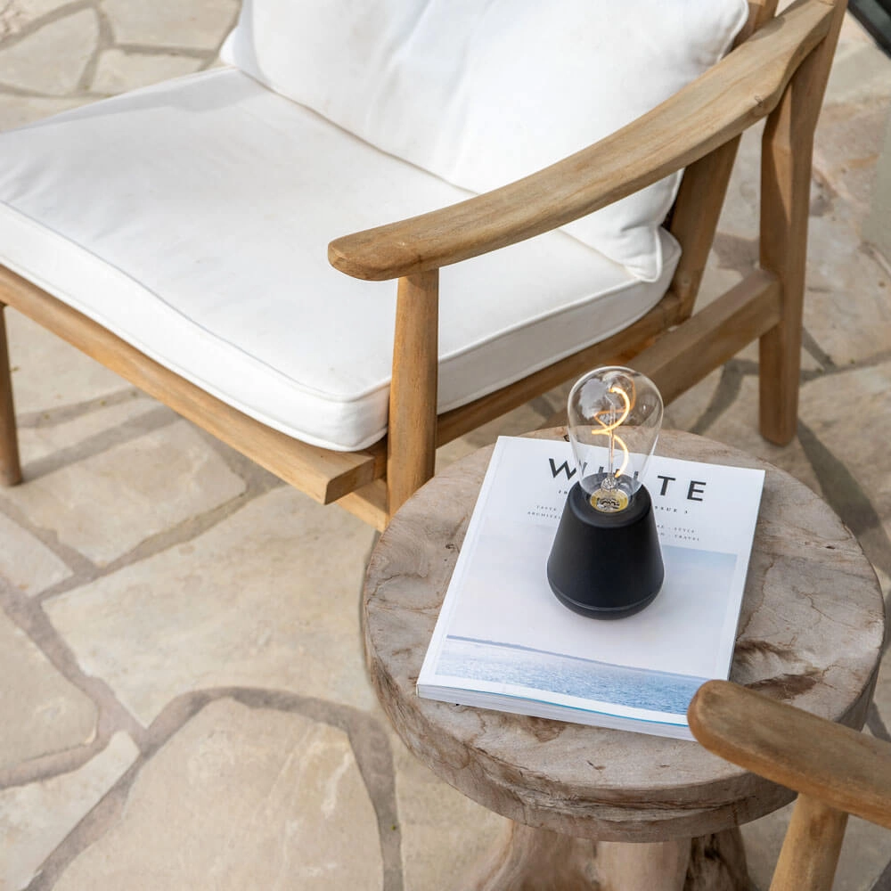 Lampe de table rechargeable One Black IP65 Humble 7446023299237