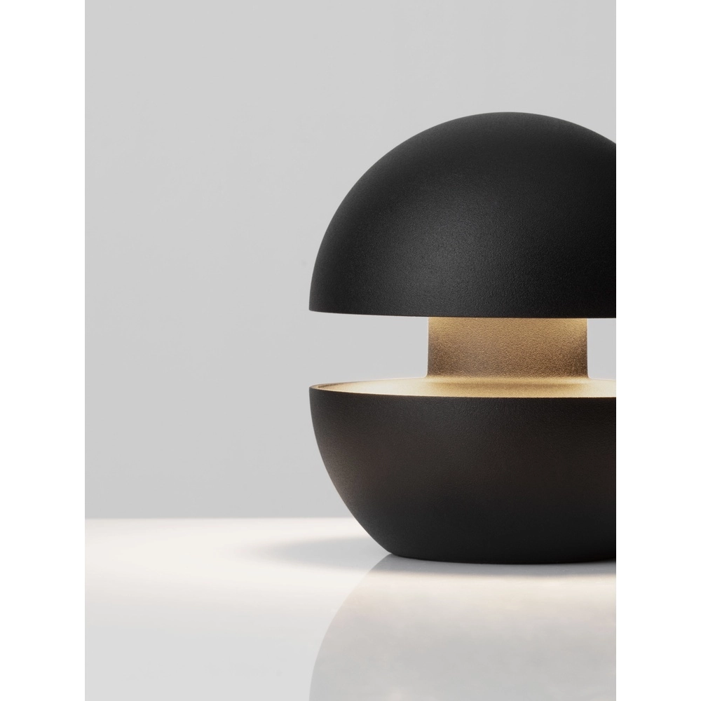 Lampe de table Puk Noir rechargeable Lyora 5212017478528