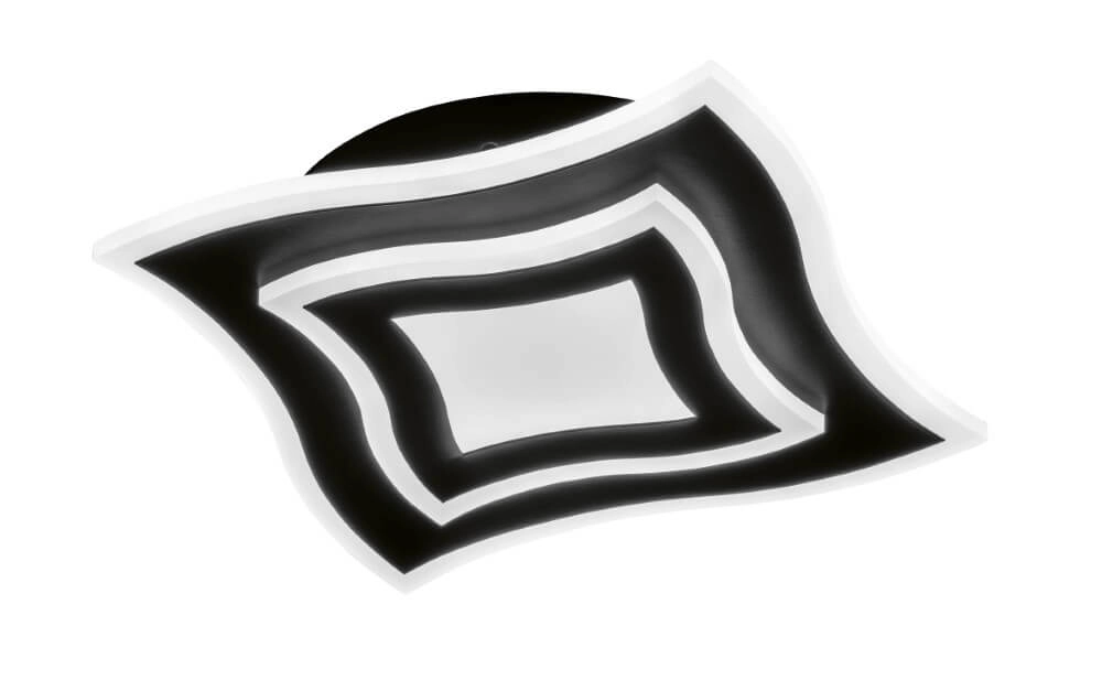 Plafonnier LED noir Gorden 32 cm Plafonnier LED noir Gorden 32 cm