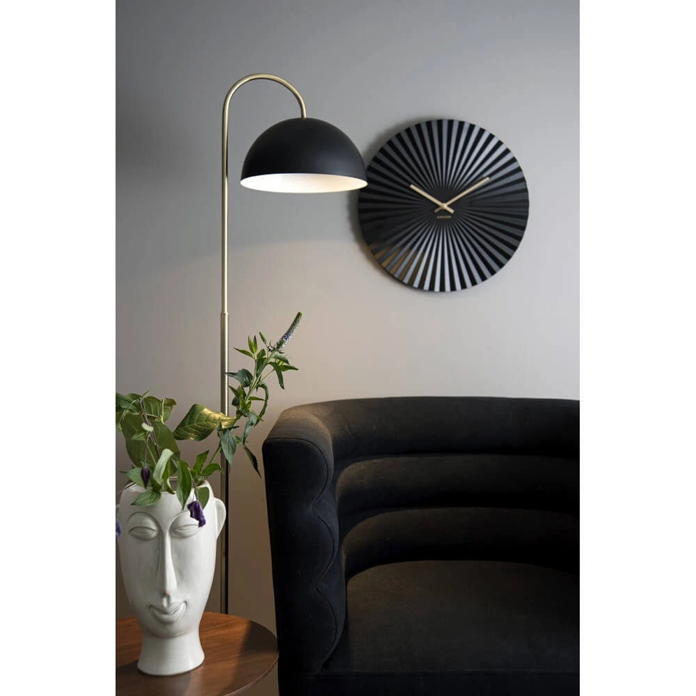 Horloge murale Sensu noir - Ø 40cm Karlsson 8714302613470