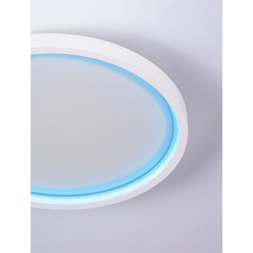 Plafonnier Chet Ø 39,3 cm avec fonction RGB Lyora 5212017450142