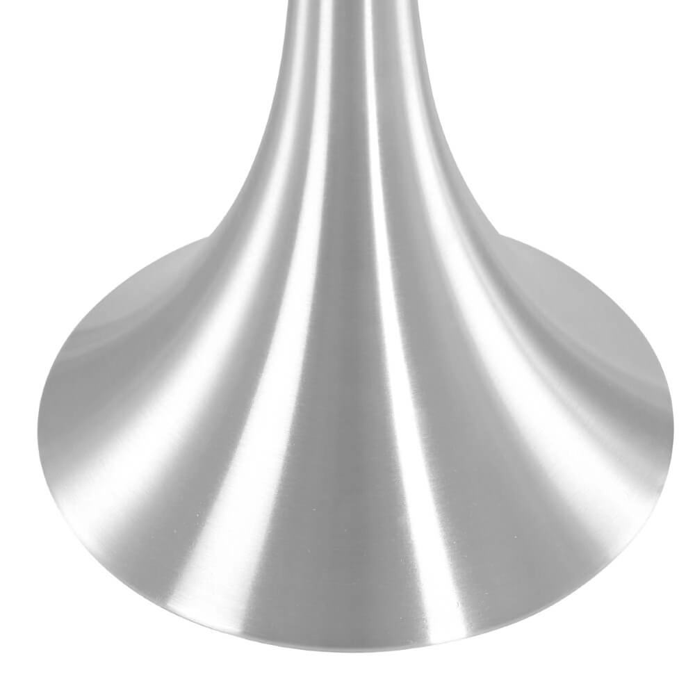 Lampe de table Ancilla 30cm gris métallisé Steinhauer 8712746043716