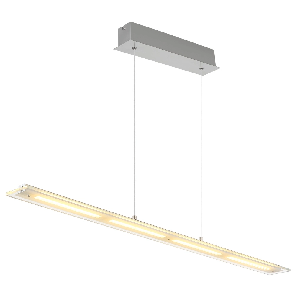 Lampe suspendue Novak nickel 115cm Globo 9007371589029