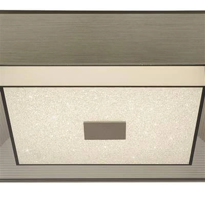Plafonnier Rhea 34cm gris métallisé Searchlight 5053423189604