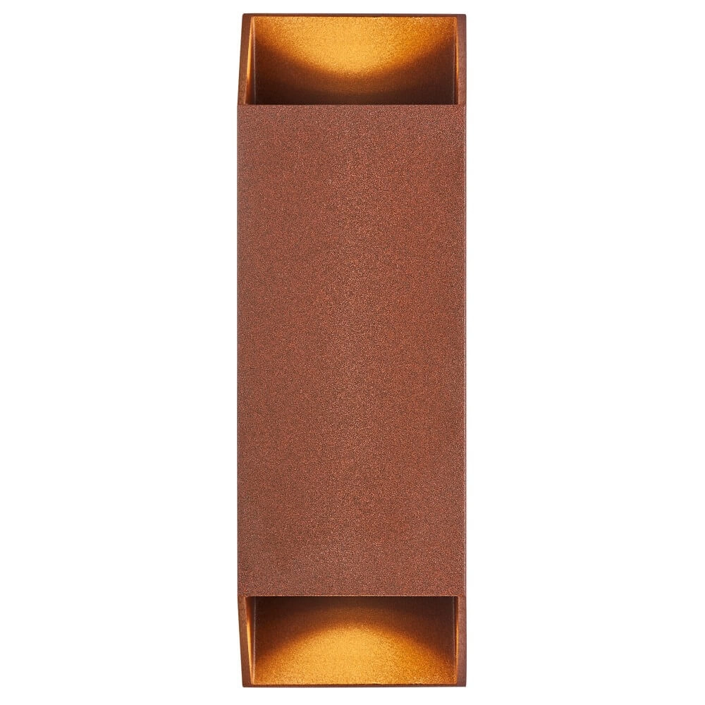 Lampe d'extérieur marron rouille Nico Square Nordlux 5704924010934