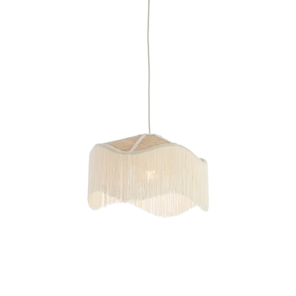 Lampe suspendue Tiffany blanc Ø 40cm Light & Living 8717807831738