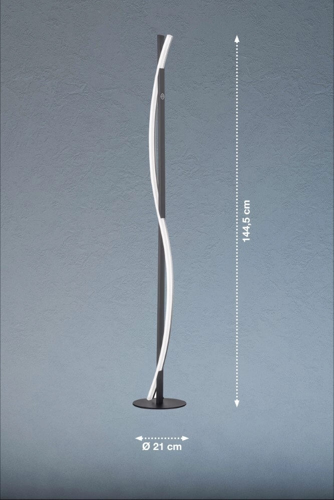 Lampadaire LED élégant Bridge Fischer & Honsel 4003694403771