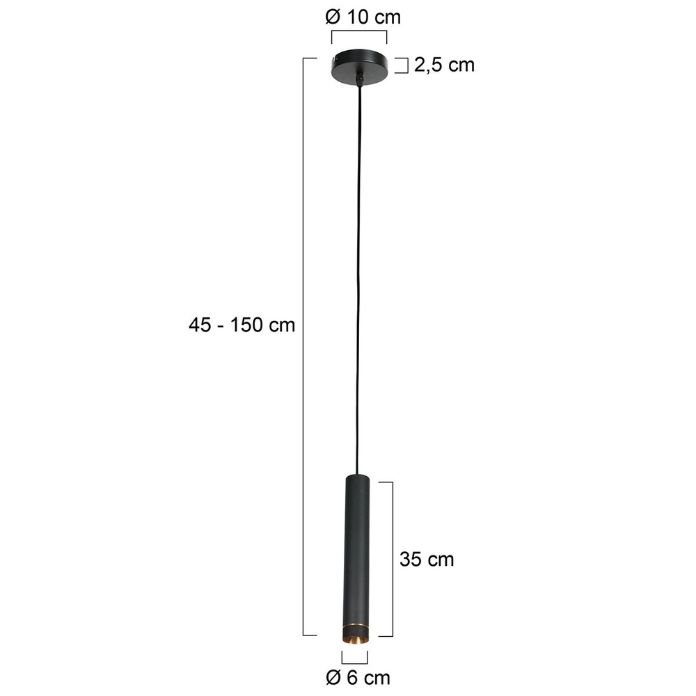 Suspension élégante DownLume Ø 6cm Steinhauer 8712746178241