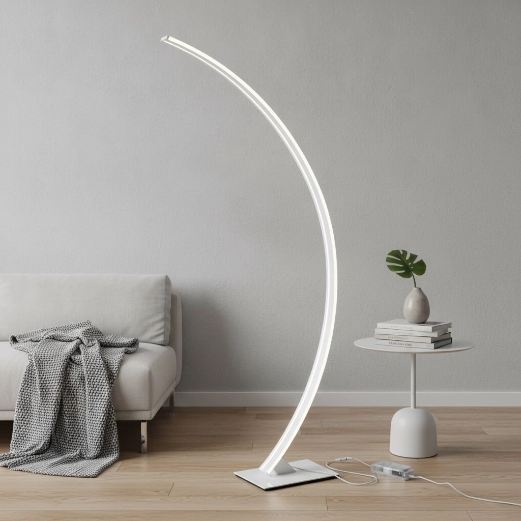 Lampadaire Premium blanc