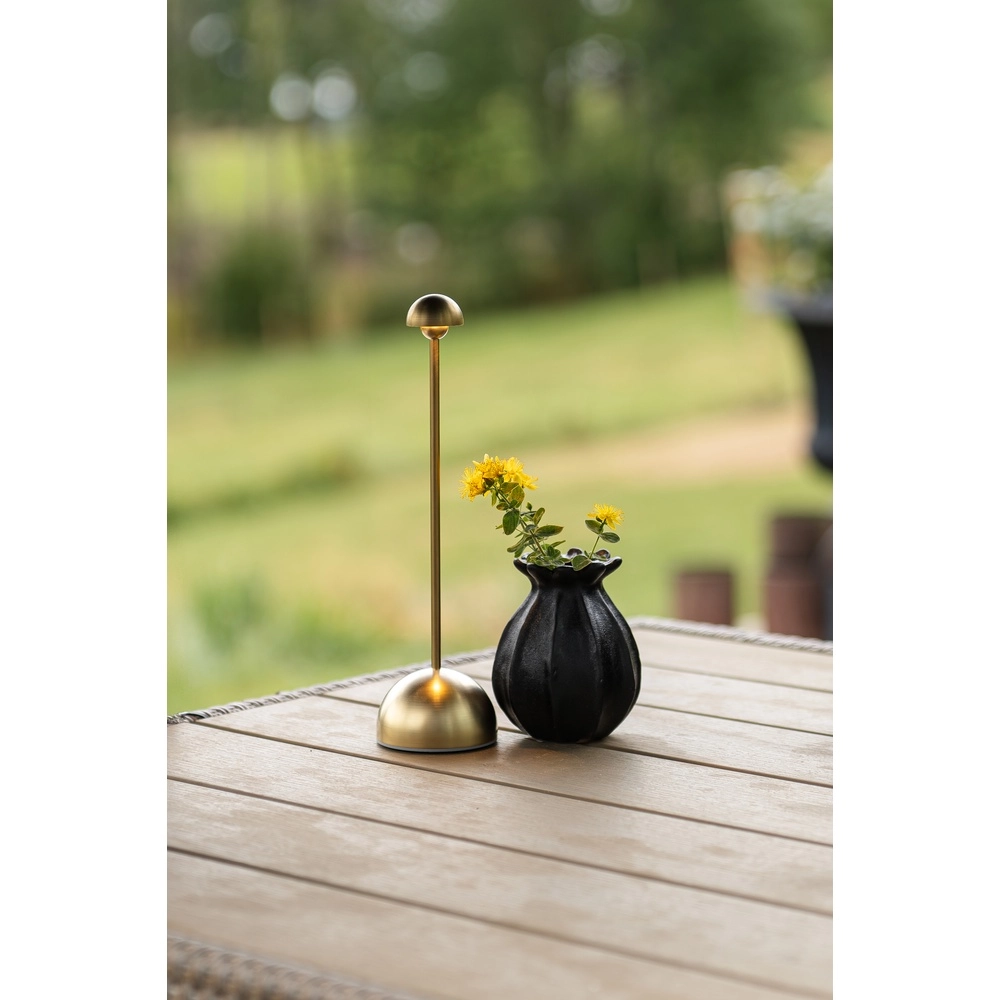 Lampe de table dorée Bandol Rechargeable KonstSmide 7318300030409