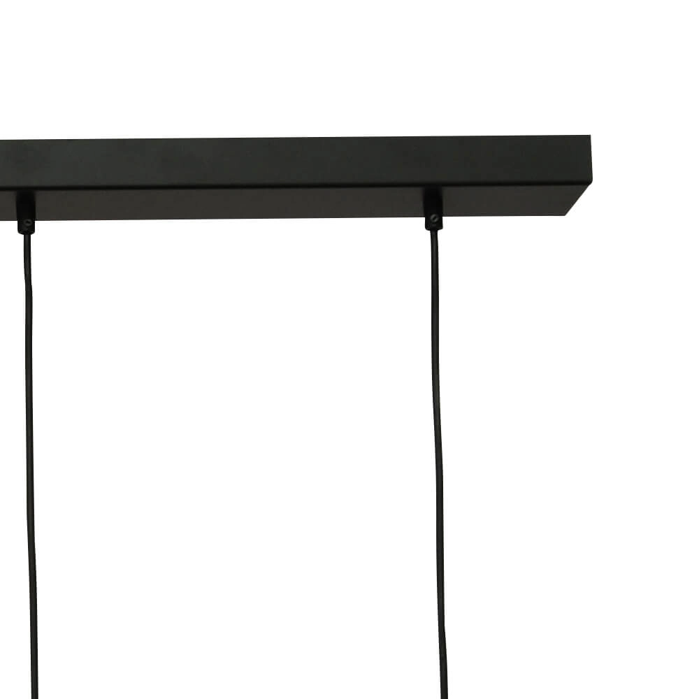 Lampe suspendue Lazise 2 3x Ø 20cm et 2x GU10 noir Masterlight 8718121303802