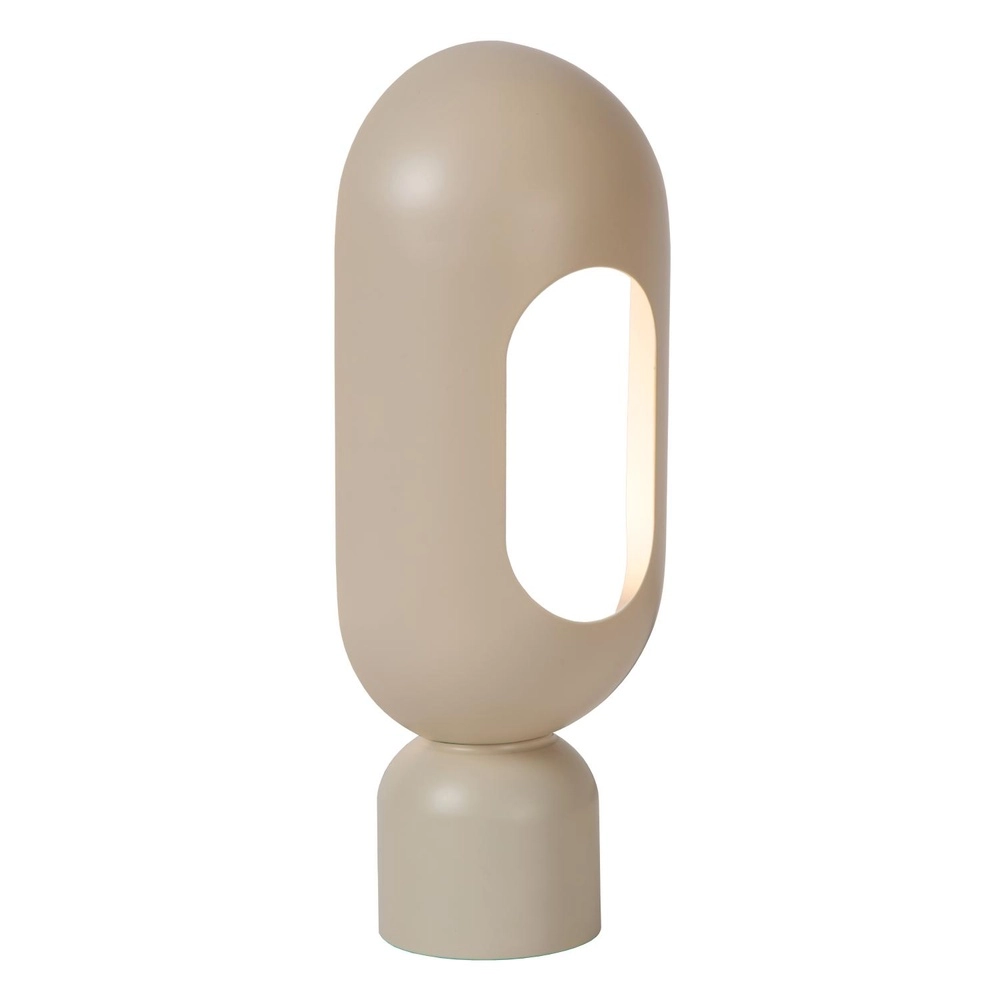 Lampe de table Barris taupe Lucide 5411212051585