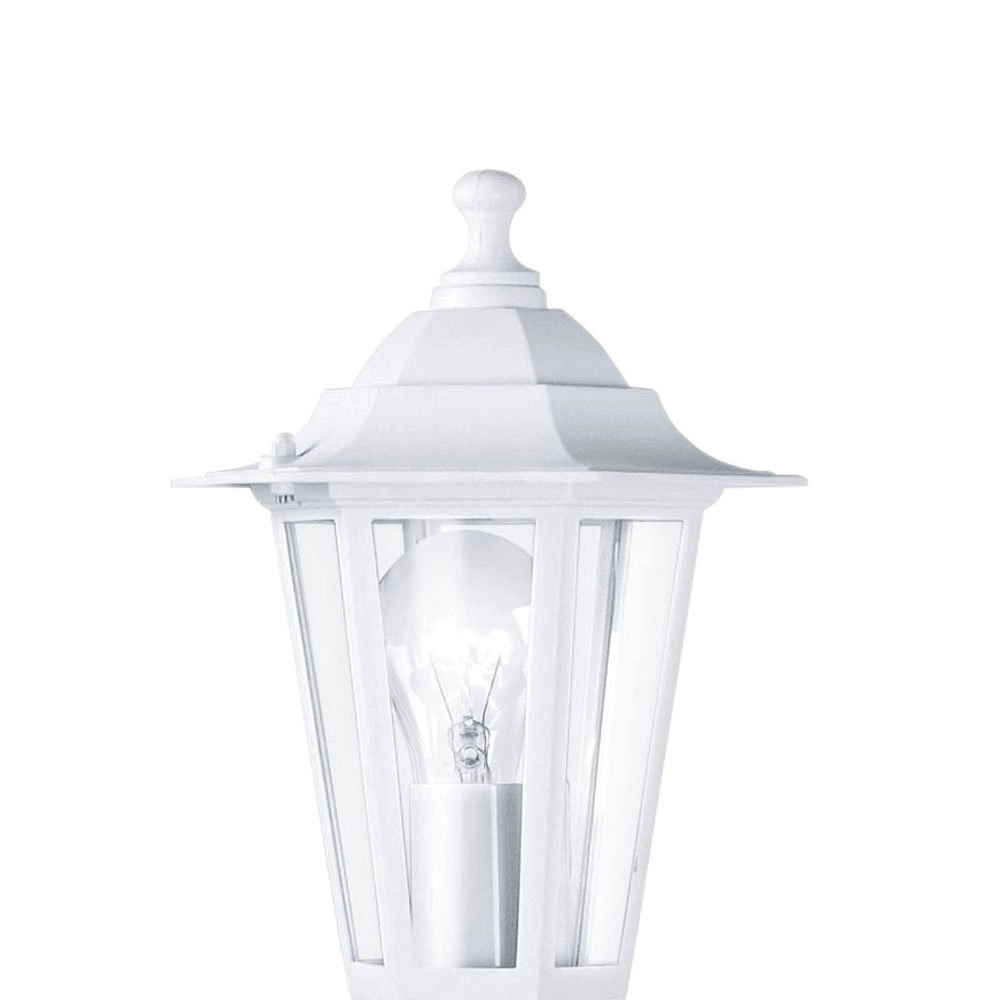 Lampadaire Jardin Laterna 5 100 cm blanc Eglo 9002759229955