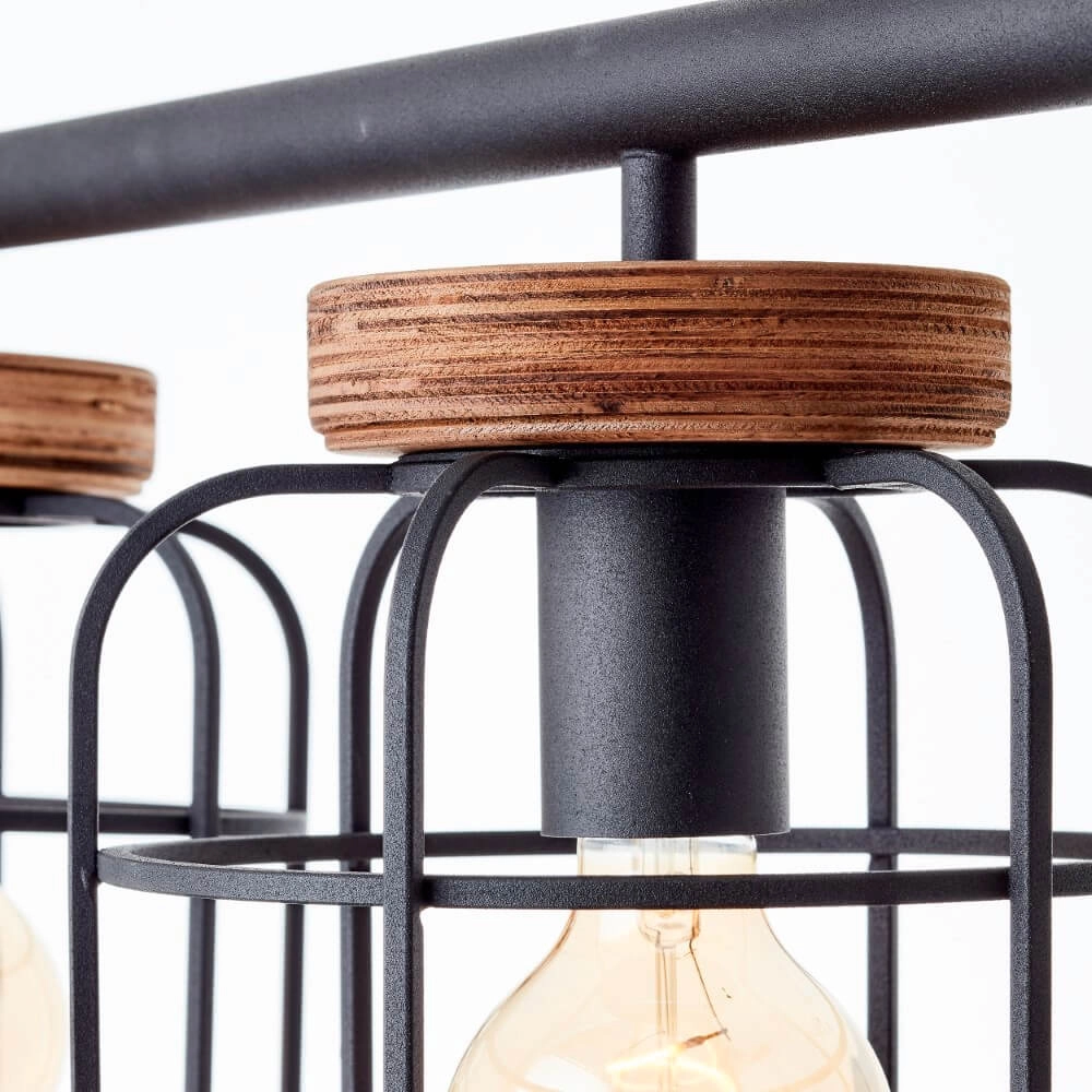 Lampe suspendue pour salle à manger Gwen 4 lumières Brilliant 4004353411687