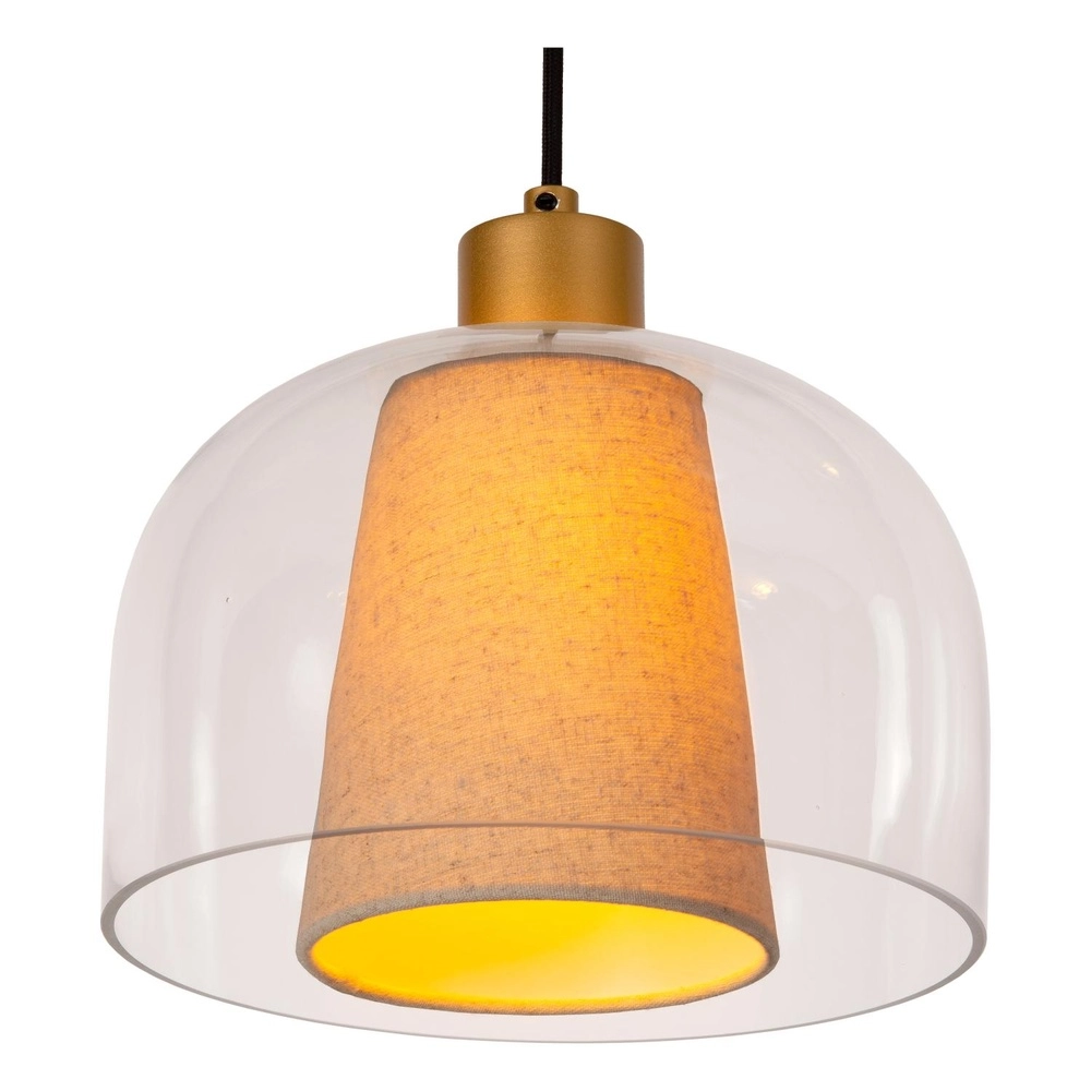 Lampe pendante de conception Gunhild Quinte or à 3 lumières Lucide 5411212303356