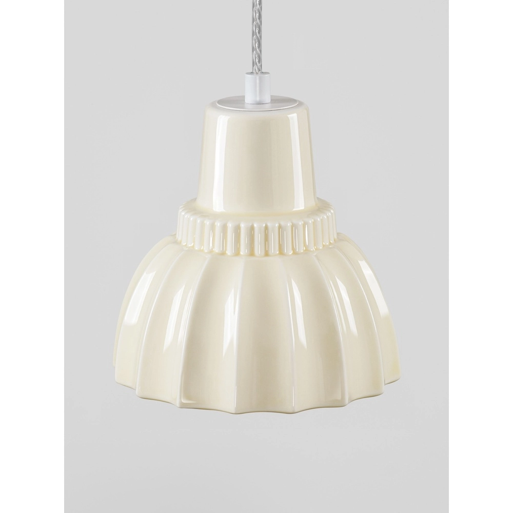 Lampe suspendue Picco Blanc avec de la crème Lyora 5212017495402