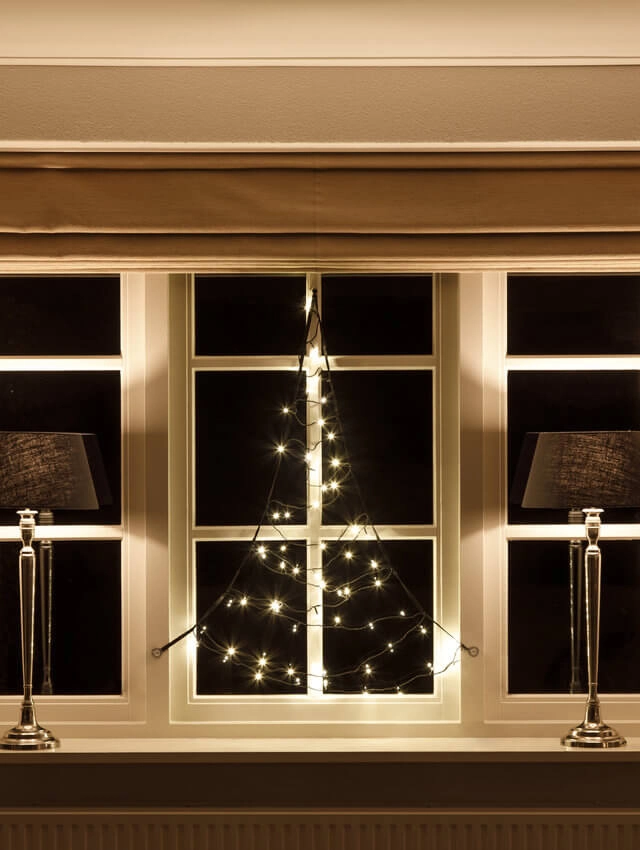 Window - 1,25 meter - 60 Led - Warm White