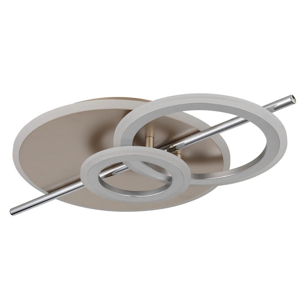 Lampe de plafond à design Norris Champagne Globo 9007371531820