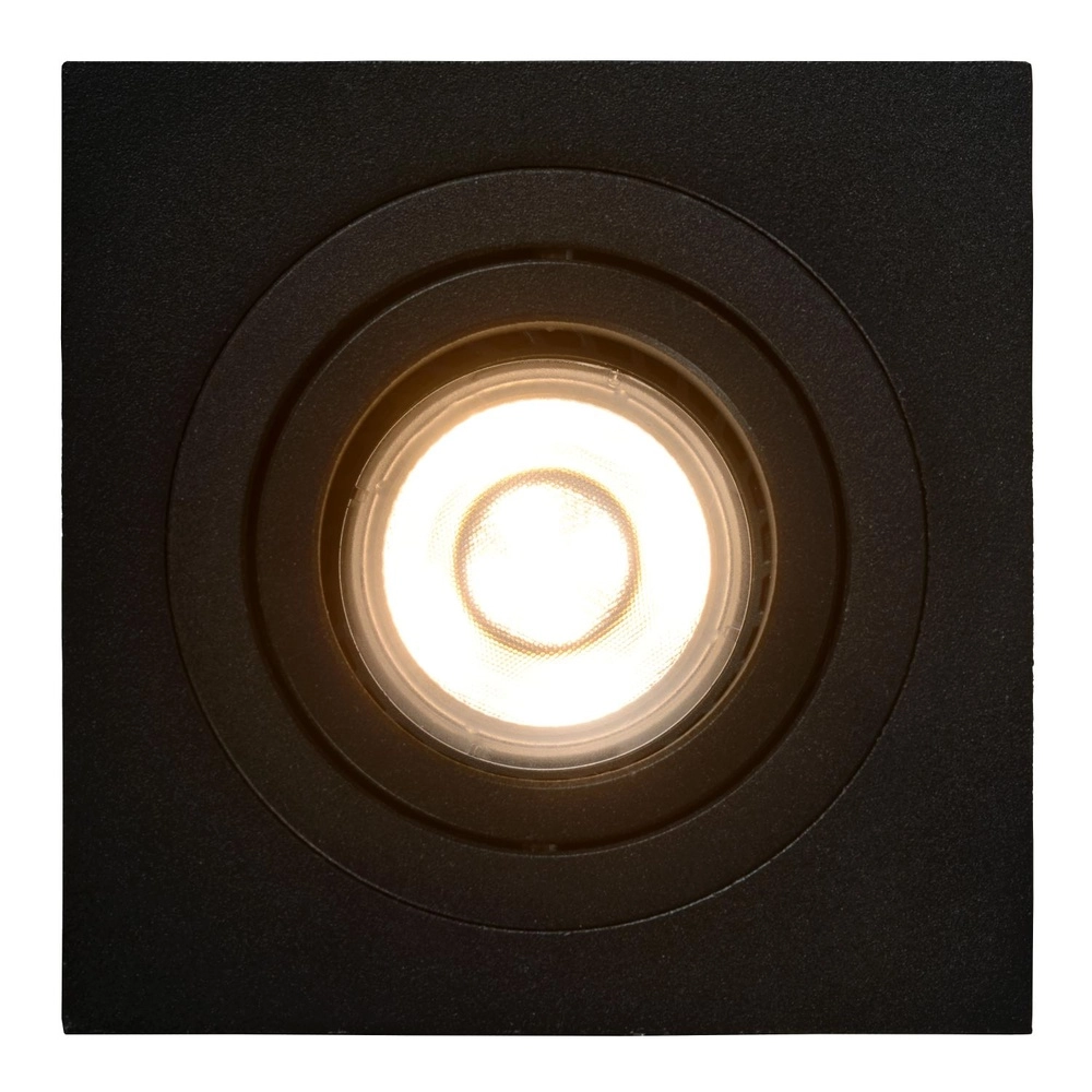 Projecteur encastré Tube Carré noir Lucide 5411212221179
