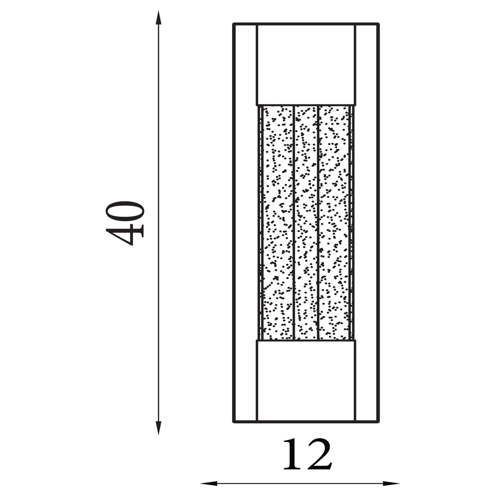Applique murale design Sacramento Or 40cm Searchlight 5053423298863