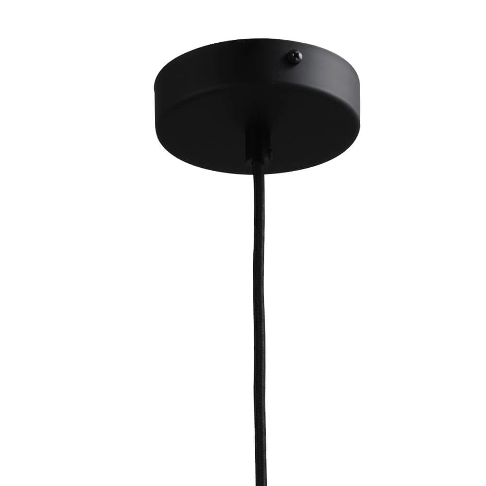 Lampe à suspension en verre noir Baloton Ø 30 cm Masterlight 8718121247380