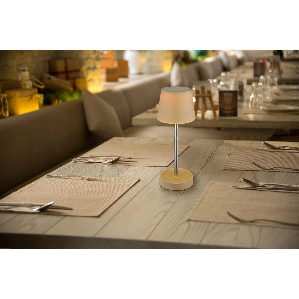 Lampe de table moderne Carlos Brun sable rechargeable Globo 9007371453061