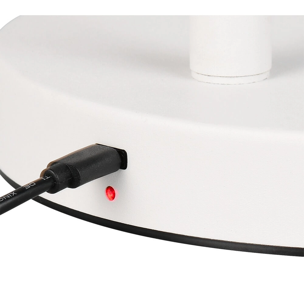 Lampadaire rechargeable Blake blanc Trio 4017807643367