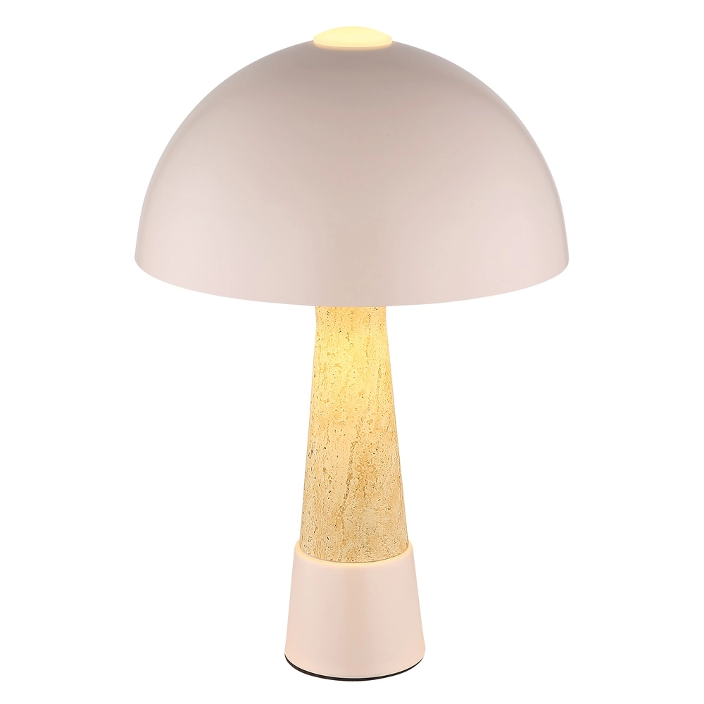 Lampe de table unique Paulin Champagne