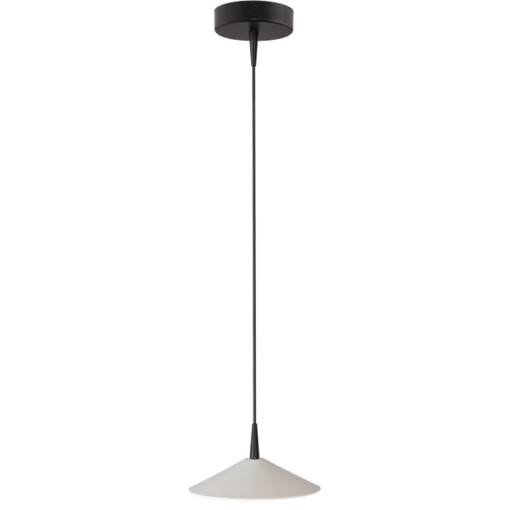 Lampe pendante de conception Ceppo noir avec blanc Ø 18cm