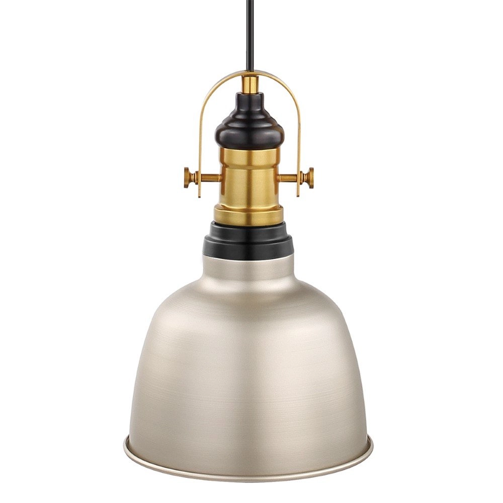 Lampe à suspension Gilwell 18,5cm Argent rose avec de l'or