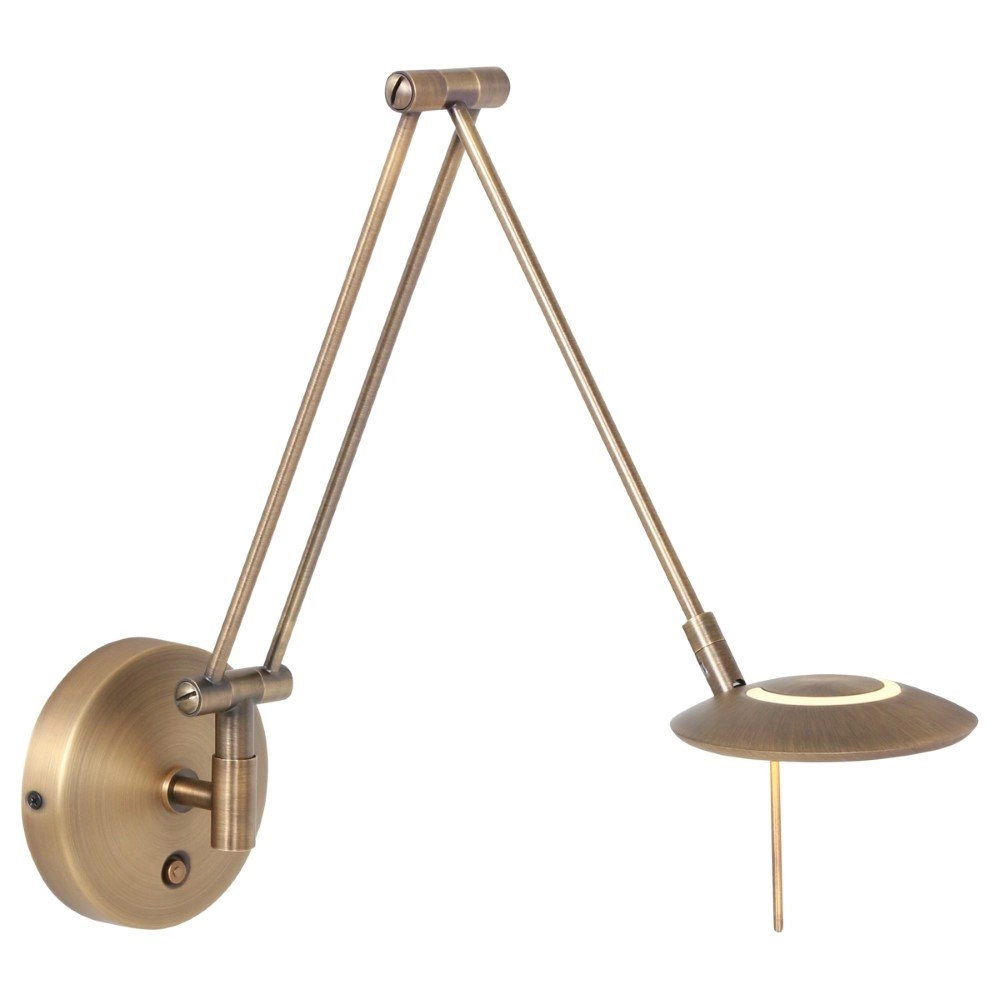 Lampe de lecture Zodiac LED laiton Lampe de lecture Zodiac LED laiton