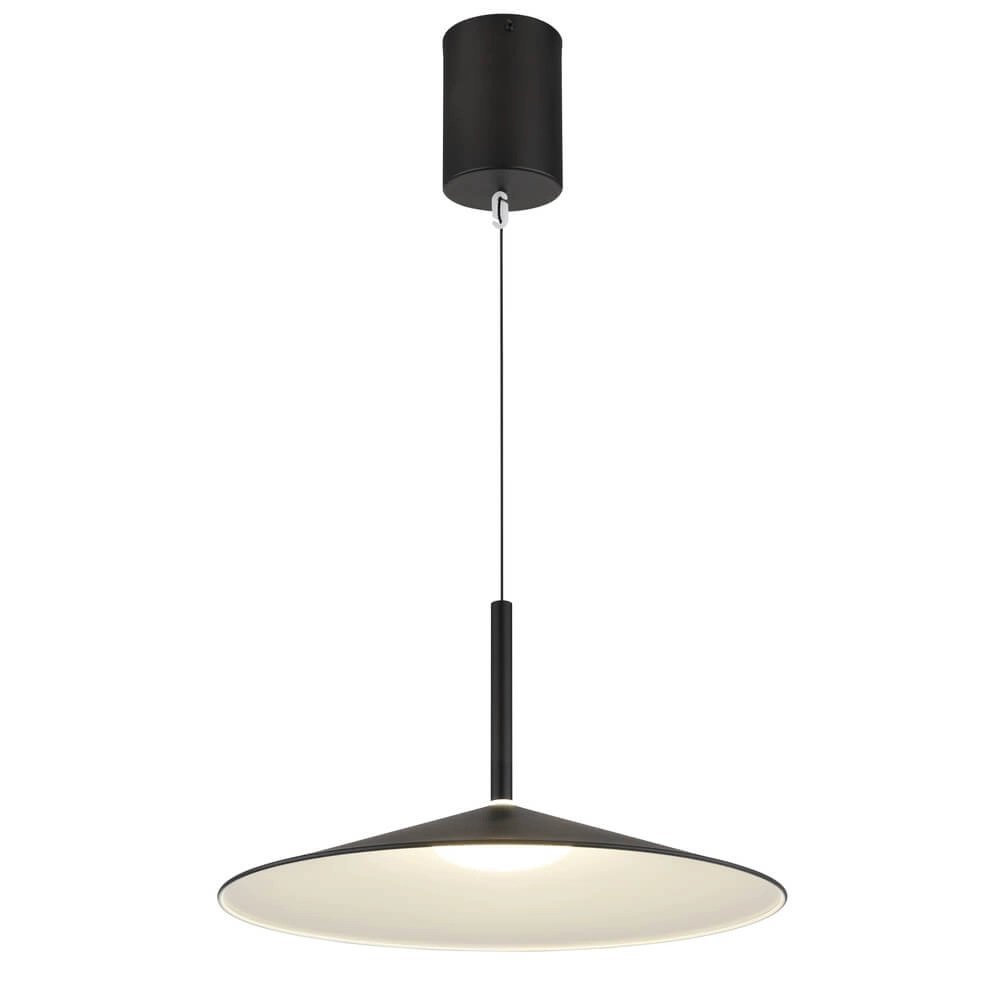 Suspension ronde Lampone design noir Ø 47,5cm Globo 9007371456376