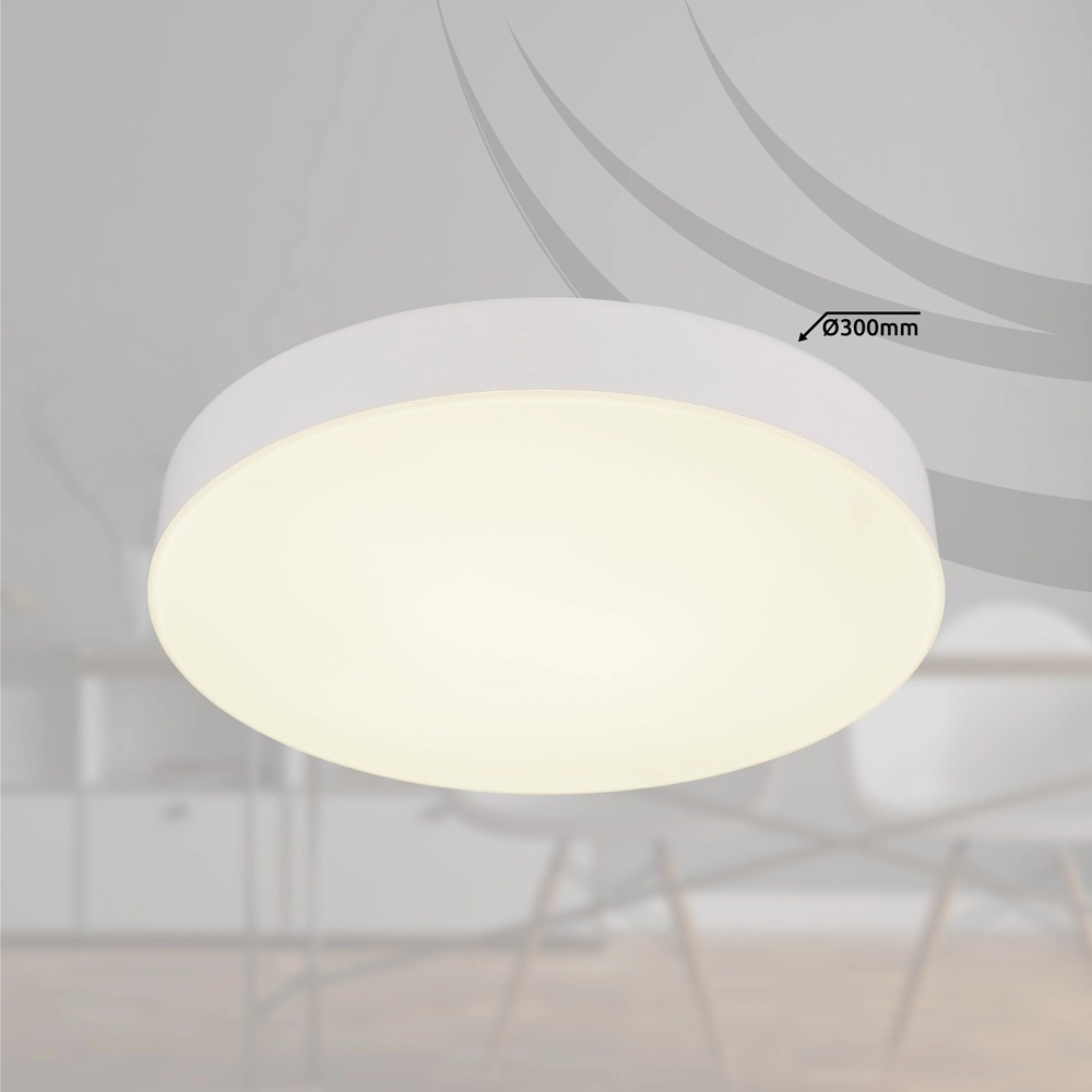 Éclairage de plafond Matthew design blanc Ø 30cm Globo 9007371456208