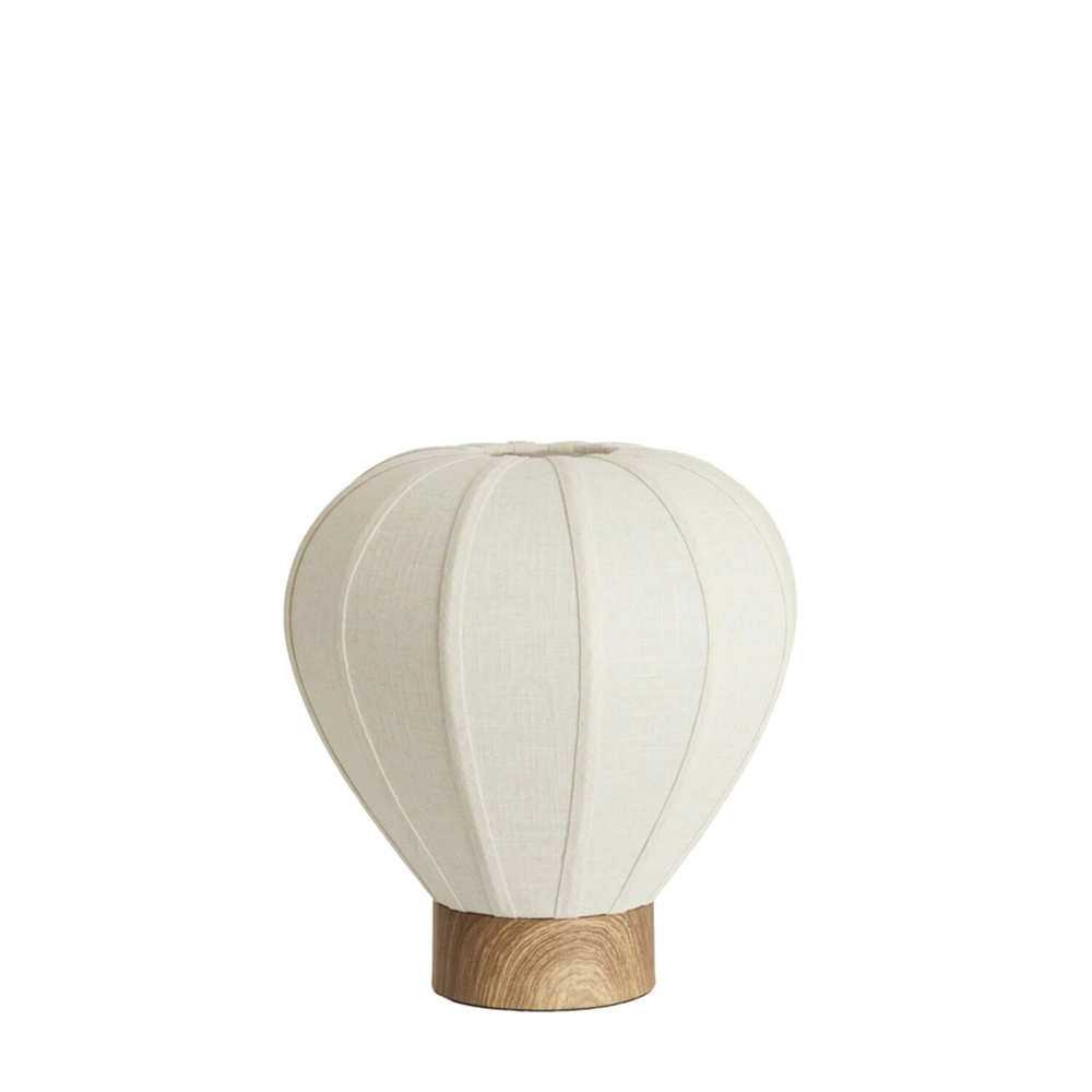 Lampe de table Kyzo Ø 35cm japandi white