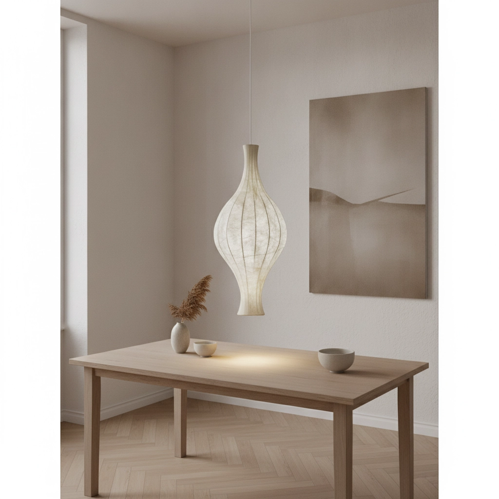 Suspension blanche Seda Ø 38cm