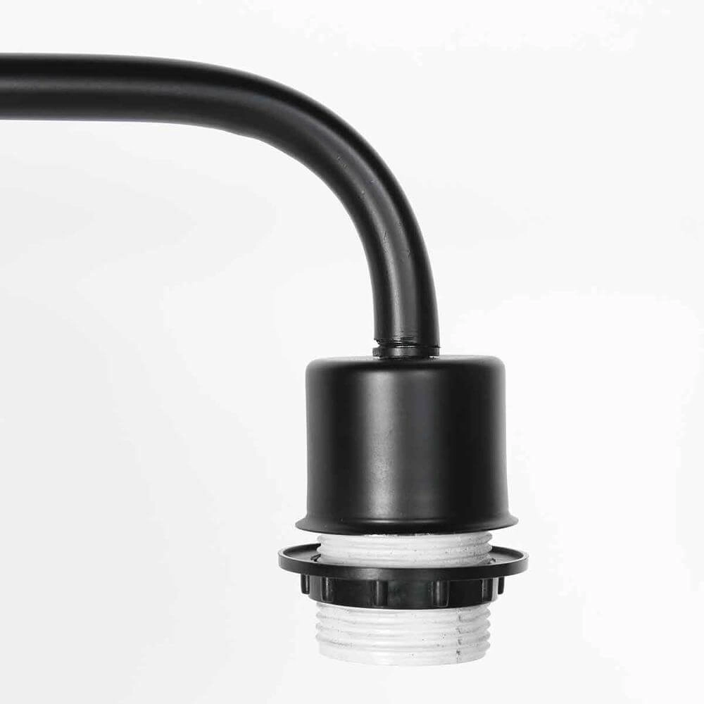 Lampadaire Bloeba Noir avec capuche grise Steinhauer 8712746176957