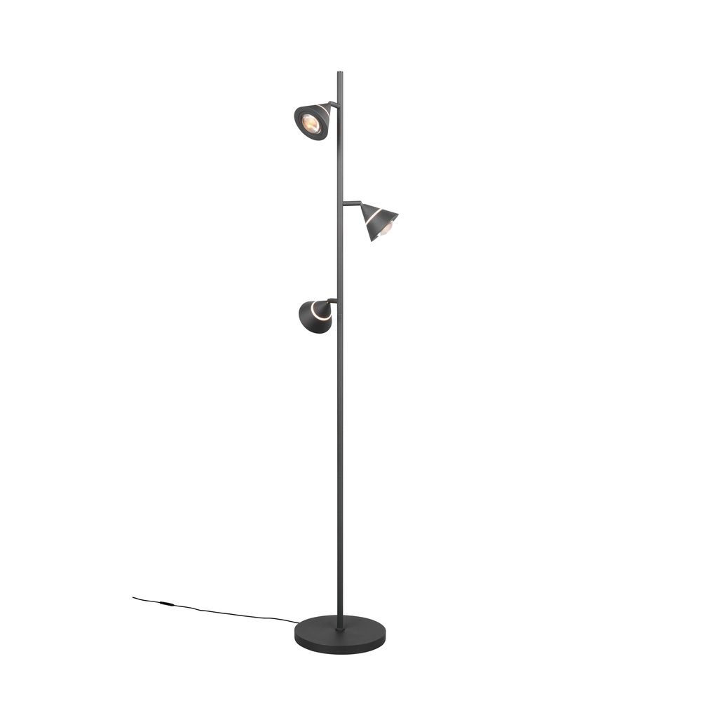 Lampadaire Romeo noir