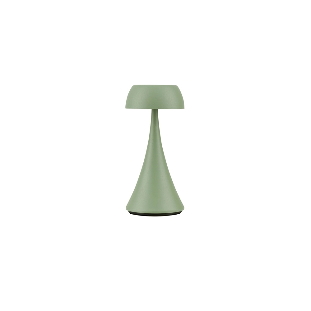 Lampe de table Ycro vert olive avec USB Lyora 5212017477002