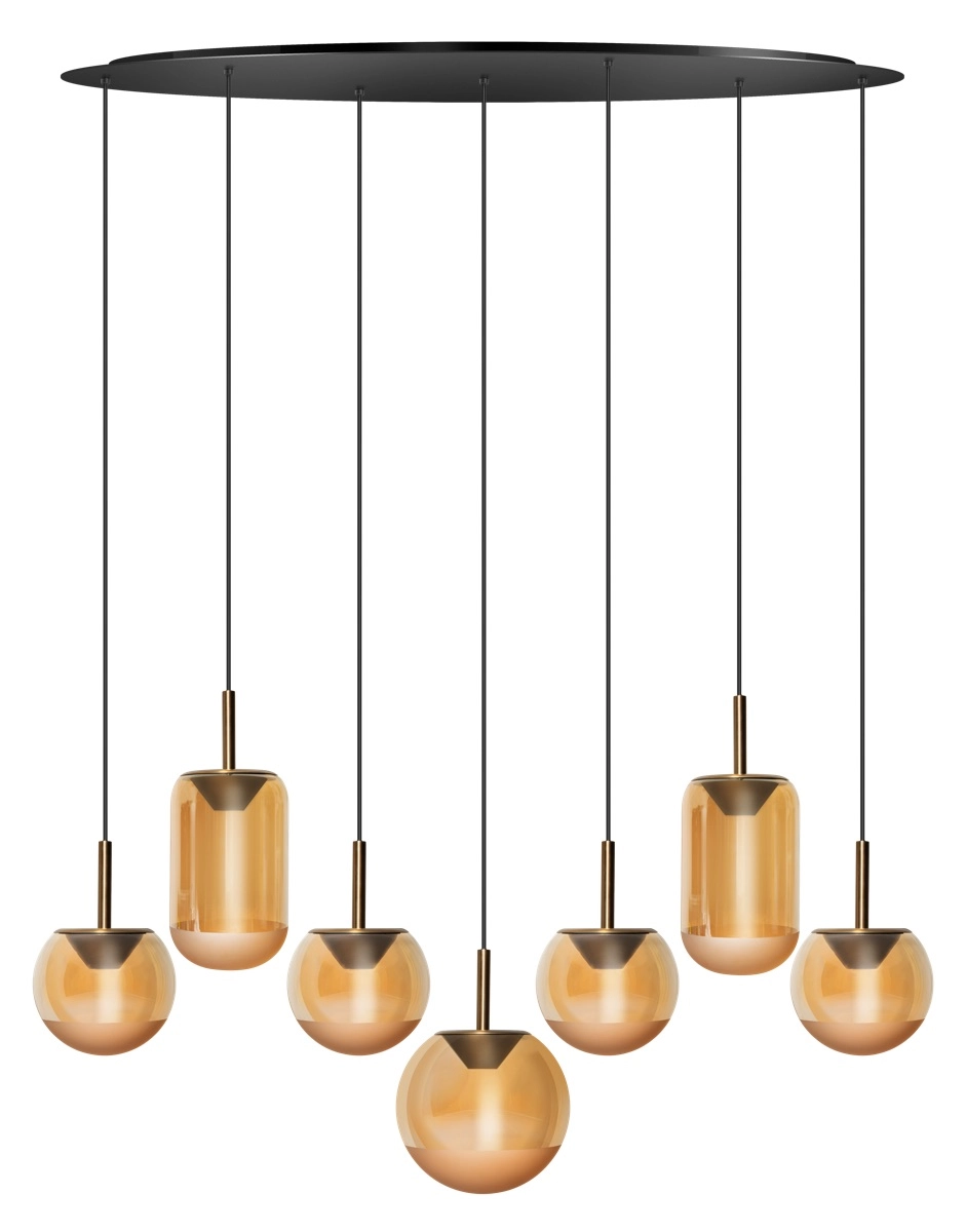 Lampe pendante de salle à manger Yvonne 7 lumières ETH 8720195311645