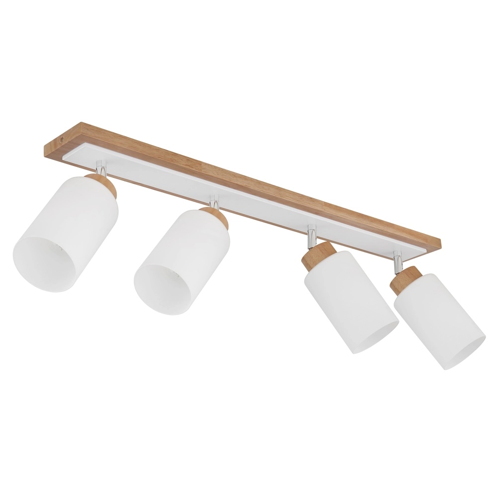 Lampe de plafond Rowena Bois 4-léger Globo 9007371583362
