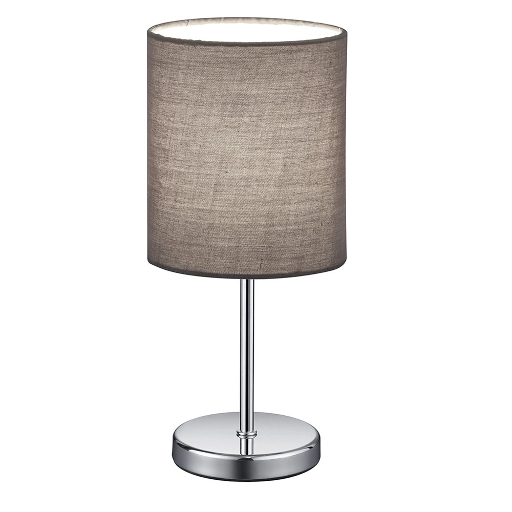Lampe de table abat-jour Jerry gris